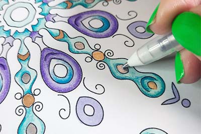How to Color a Sunrise Background - Printable Coloring Pages by My Mind's  Eye Art