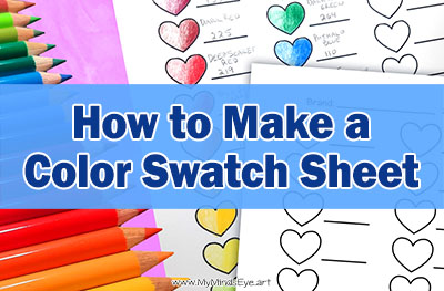 How to Make a Color Swatch Sheet