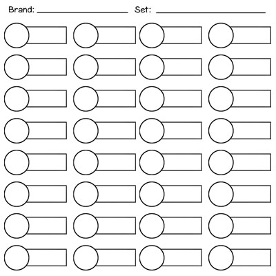 Free Printable Swatch Page