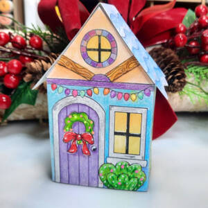 Christmas House - Color and Build (C0077)